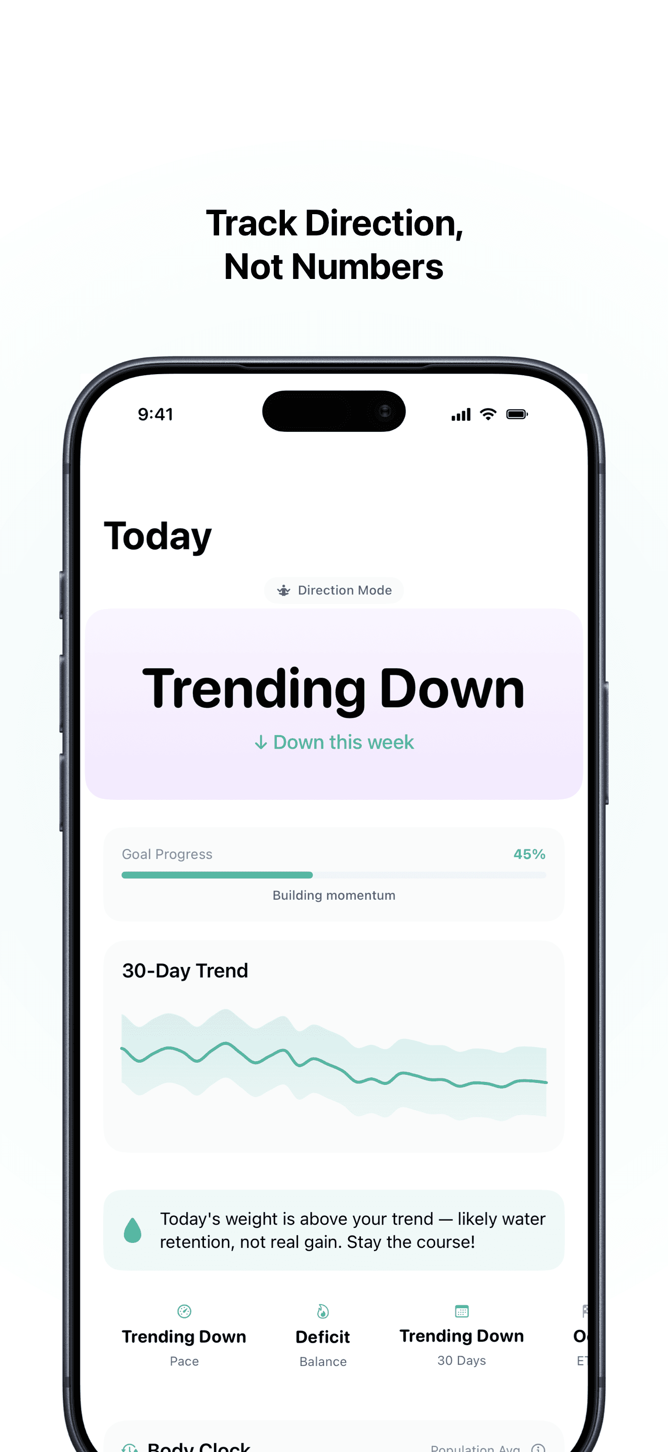 Direction Mode view